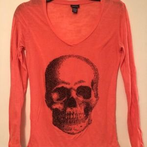 Skull long sleeve t-shirt